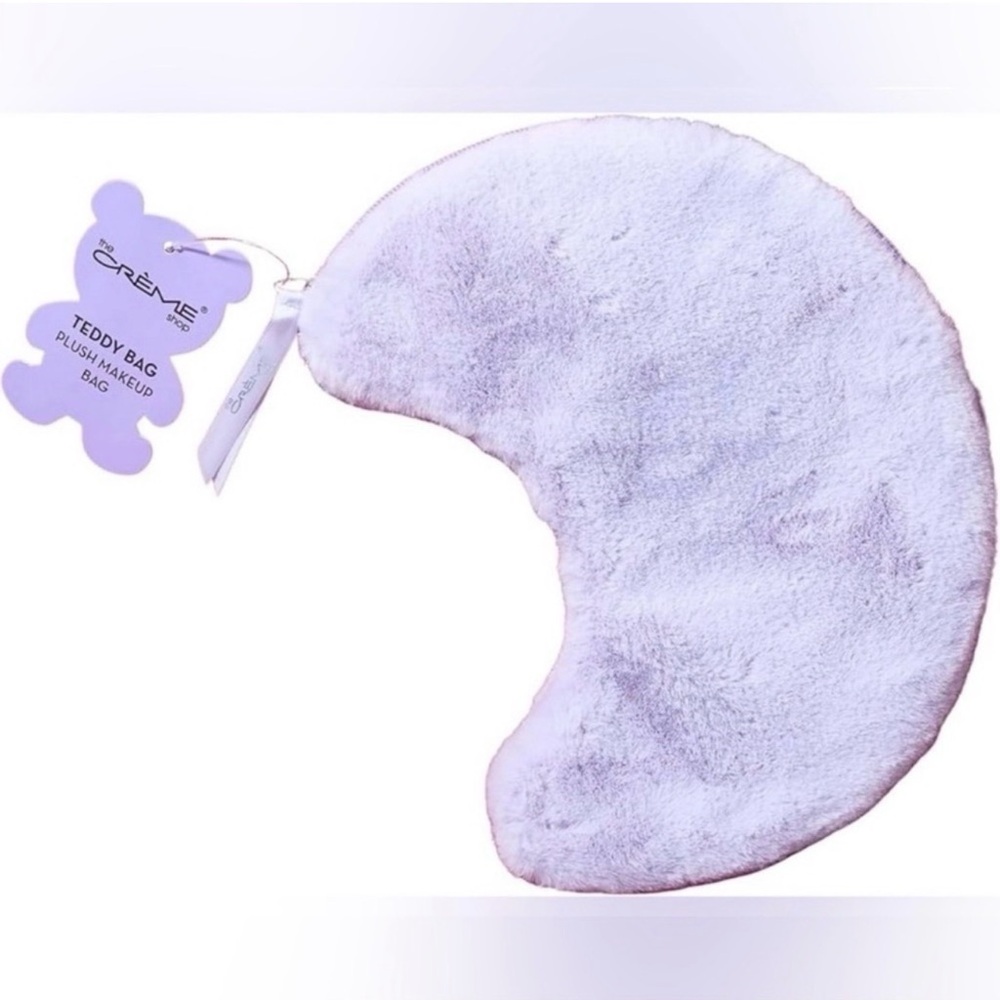 The Crème Shop Plush Makeup Bag NWT